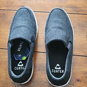 Cuater Men's Charcoal Slip-On Loafers